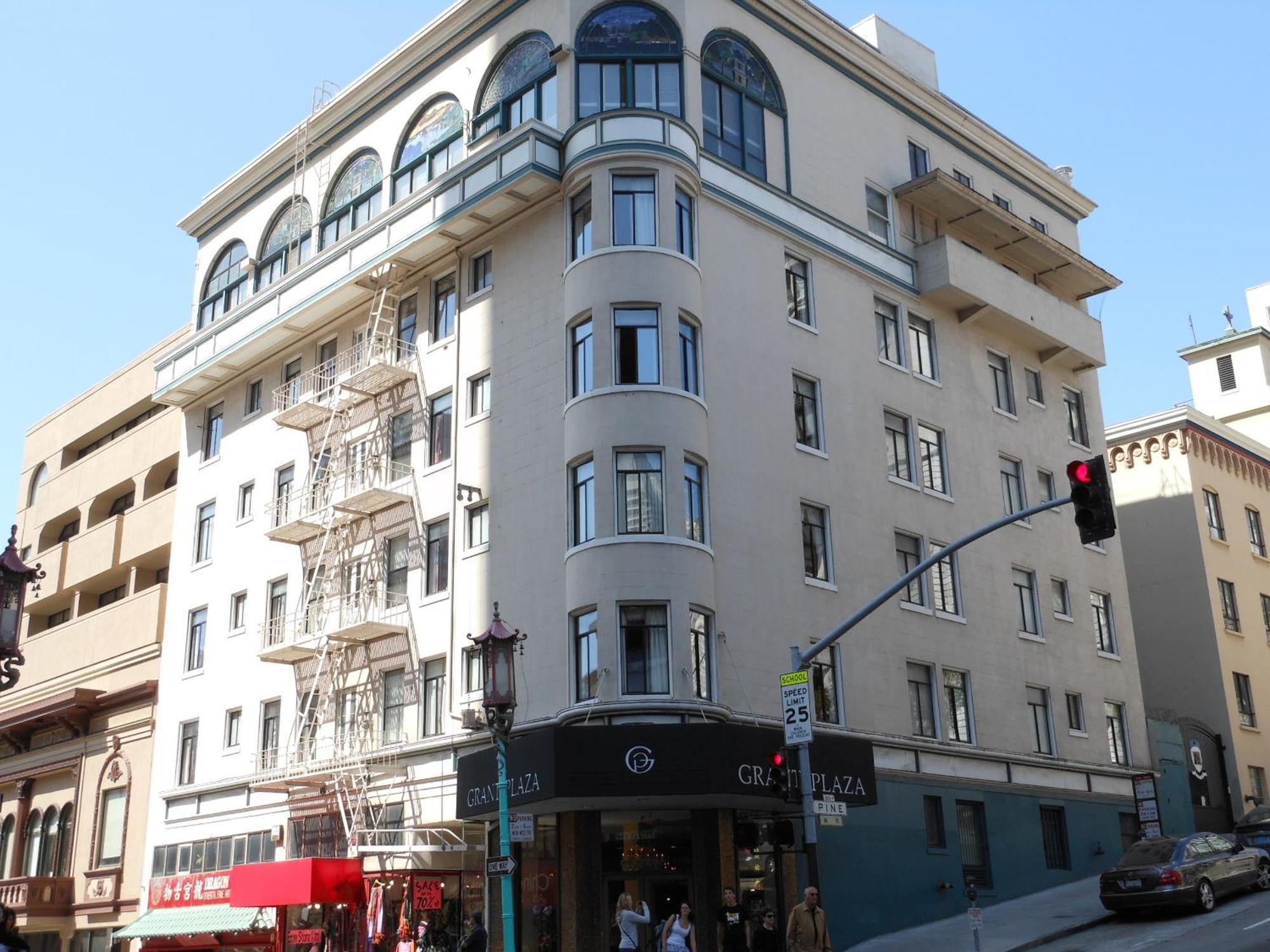 Grant Plaza Hotel San Francisco Bagian luar foto